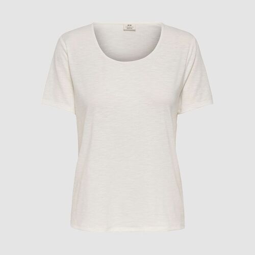 Tee Shirt Flora Col Rond À Paillettes Femme Jdy