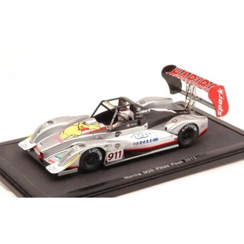SPARK MODEL SPP002 NORMA M20 N.911 PIKES PEAK 2013 R.DUMAS WITH PILOTE 1:43 - VEHICULE MINIATURE