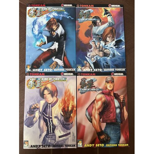 The King Of Fighters Zillion Tome 1,2,3 Et 4