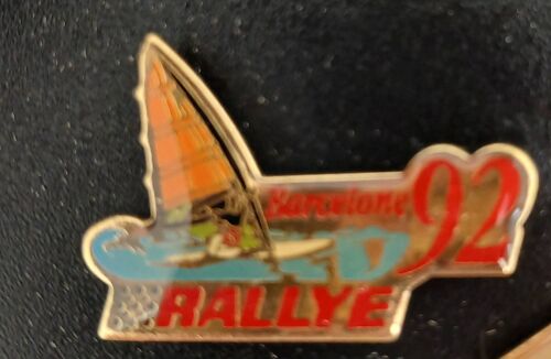 Pin'S Rallye Barcelone 92