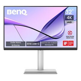 Moniteur LCD BenQ MA320UP 32" 4K UHD IPS HDR600 USB-C 90W noir
