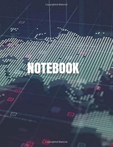Notebook: Money Map Cover (8.5 X 11) Inches 110 Pages, Blank Unlined Paper For Sketching, Drawing, Whiting, Journaling & Doodling