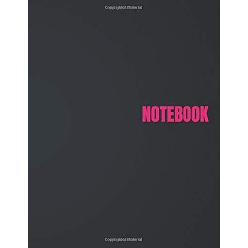 Notebook: Black And Gp Cover (8.5 X 11) Inches 110 Pages, Blank Unlined Paper For Sketching, Drawing, Whiting, Journaling & Doodling