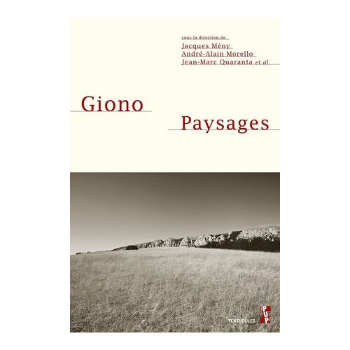 Giono. Paysages