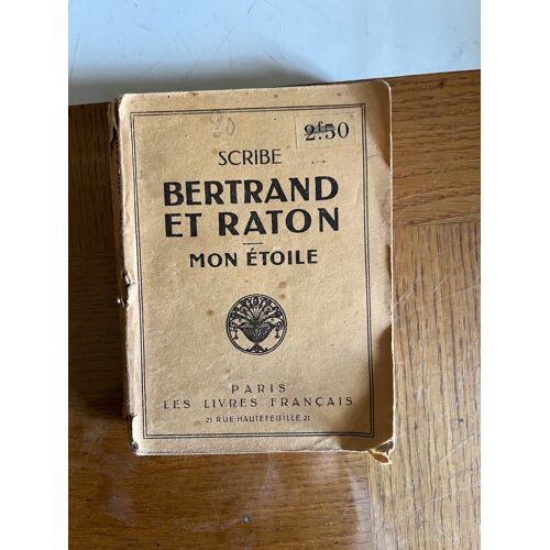 Scribe Bertrand Et Raton/ Mon Étoile (Les Livres Français)