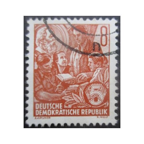 Allemagne Orientale N°151 Typographié Oblitéré
