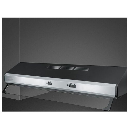 Smeg KSEC81XE3 hotte Encastrée Noir, Acier inoxydable 305 m³/h
