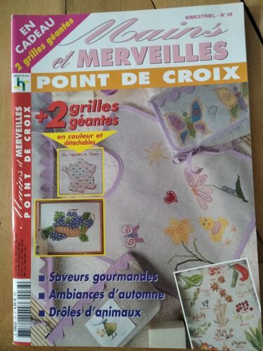 Mains Et Merveilles Point De Croix Bimestriel N°38