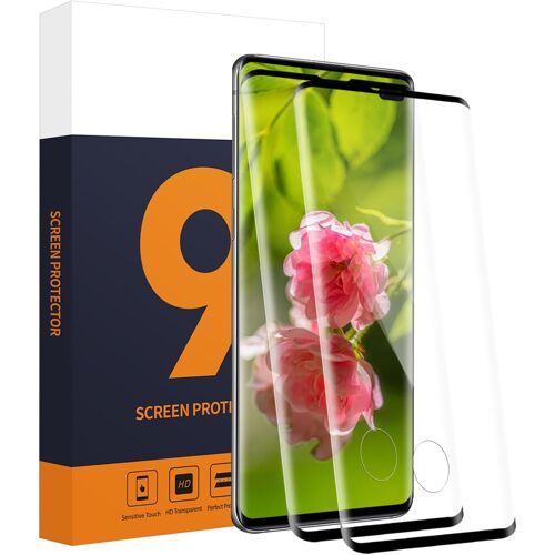 JGD-Verre Trempé pour Samsung Galaxy S10 Plus Vitre Protection, Dureté 9H Résistant aux Rayures, Couverture 3D, Tactile sensible, 2 Pièces 0,33mm Sans Bulle Ultra HD S10 Plus Protection Écran