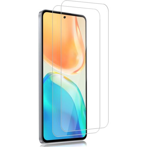 JGD-2 Pièces Verre trempé pour Xiaomi POCO X6 Pro 5G, 0,33mm Couverture 3D Anti-Rayures Vitre Protection, Dureté 9H, Toucher sensible Protection écran, HD Sans Bulle POCO X6 Pro Protection D'écran