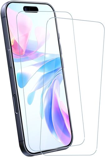 JGD-2 Pièces Verre Trempé pour iPhone 17 Pro Max, Protection Écran 3D 0,33mm, Bords Anti-rayures, Dureté 9H, HD Transparent, Sans Bulles, Vitre Protection, Toucher Sensible, Verre de Protection