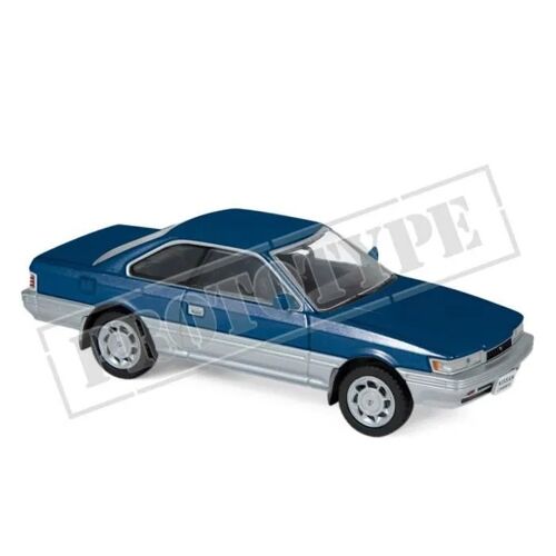 Véhicule Miniature assemble - Nissan Leopard F31 Bleu Métallisé 1986 1/43 Norev