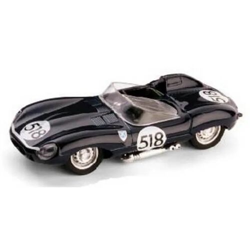 BRUMM BM0146 JAGUAR D TYPE N.518 RETIRED MM 1957 R.FLOCKHART 1:43 DIE CAST MODEL - VEHICULE MINIATURE