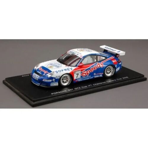 Spark Model Mx014 Porsche 997 N.7 Carrera Cup08 1:43 Maquette Die Cast Model-Autre