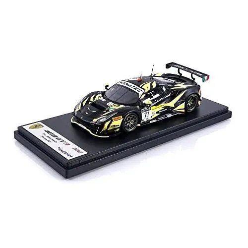 LOOKSMART- VOITURE MINIATURE DE COLLECTION, LSRC109, BLACK-YELLOW