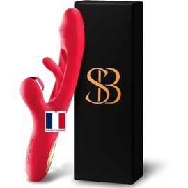 gode vibromasseur pas cher Gode vibrant Real Vibration M 18 x 3.7 cm Noir pas cher sur La Bout