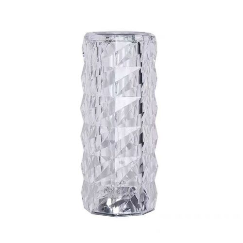 Lampe D'ambiance En Cristal Rose Usb, Lampe Led Rgb 16 Couleurs Avec Télécommande Et Contrôle Tactile, Décoration Moderne Pour Chambre Et Salon