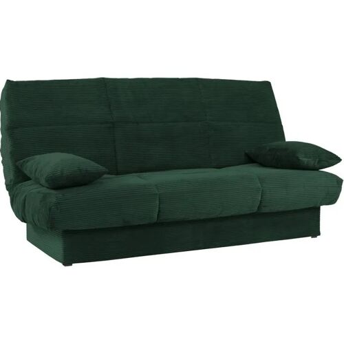Canapé clic-clac CONFORTEAM CLEM 3 places vert 190 x 90 cm