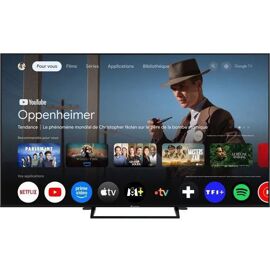 Téléviseur CONTINENTAL EDISON CELED75SVQLD26B6 75" QLED UHD 4K Google TV
