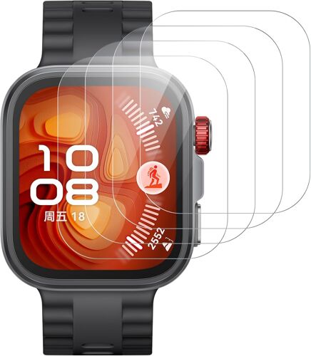 Kalanka-(4 Pièces) Protection D¿Écran Pour Huawei Watch Fit 4 Pro, Verre Trempé, Dureté 9h, Anti-Éclats, Sans Bulles, Anti-Rayures, Protection Verre