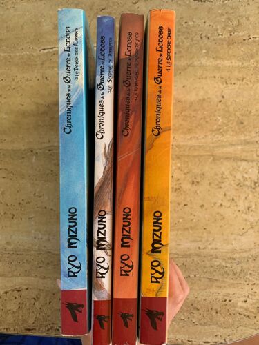 Les Chroniques De La Guerre De Lodoss / Ryo Mizuno / Calmann-Levy / Mot De 4 Tomes / Éditions Kaze