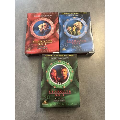Coffret Dvd Stargate Saison 4 Intégrale