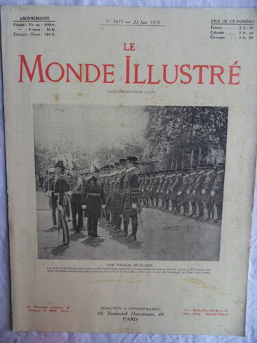 Le Monde Illustré N°3679 Du 23 Juin 1928
