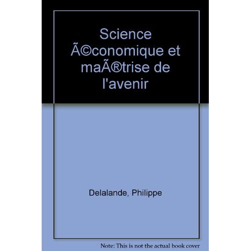 Sc. Éco. Et Maitrise De Avenir