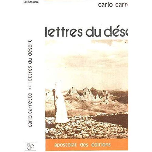 Lettres Du Desert
