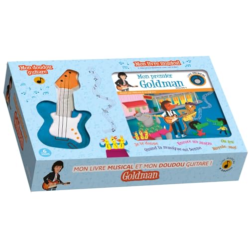 Goldman : Mon Livre Musical Et Mon Doudou Guitare !