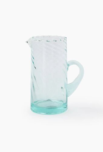Carafe Finition Verre Recyclé, 1,1l Transparent
