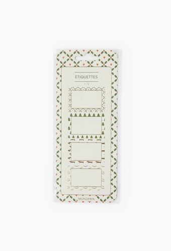 12 Etiquettes De Noël