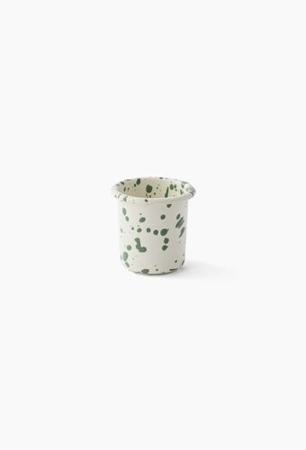 Tasse Finition Tachetée, 18cl Vert