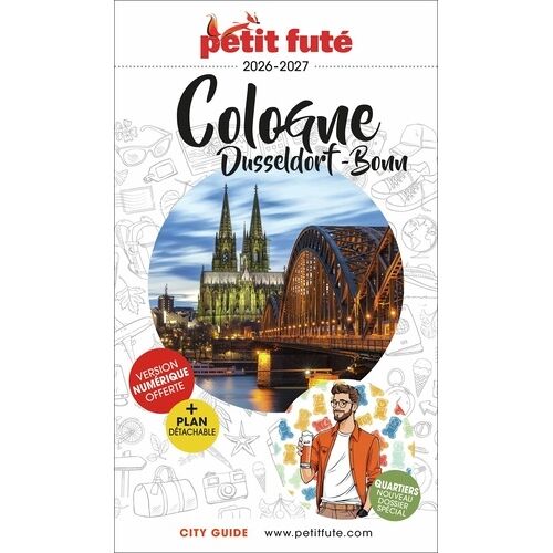 Petit Futé Cologne - Dusseldorf / Bonn (1 Plan Détachable) - City Guide 2026-2027