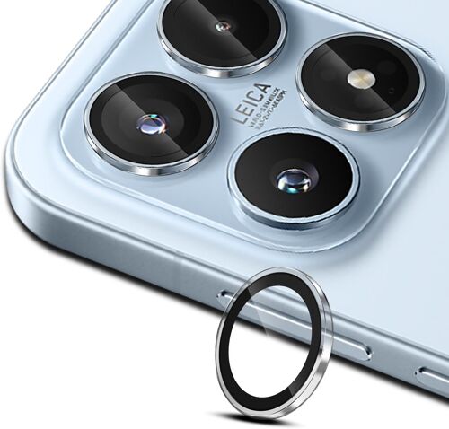KALANKA-Protecteur d'Objectif de Caméra pour Xiaomi 17, Ultra Résistant Film Verre Trempé, Protection de l'objectif Métallique HD avec Support d'Installation, Lot de 1 (Transparente)