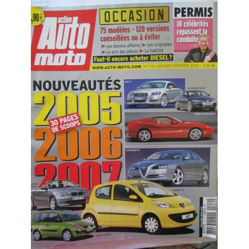 Magazine Auto Moto N° 119 - Janvier Février 2005