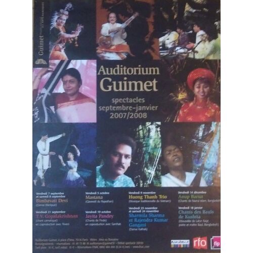 Auditorium Guimet Musiques Du Monde