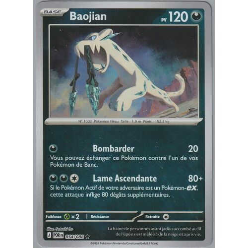 Carte Pokémon - Baojian - 054/088 - Holo-Reverse - Me3 Equilibre Parfait