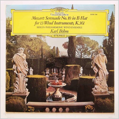 Mozart: Serenade No.10 In B Flat For 13 Wind Instruments [Lp]