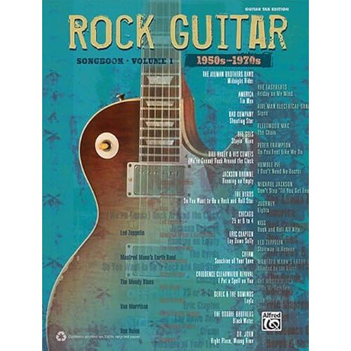 Rock Guitar Songbook: 1950s-1970s: Guitar Tab Edition