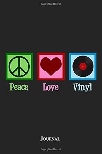 Peace Love Vinyl Journal: Cool Record Collector Notebook
