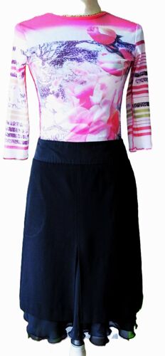 Jupe Seda Manoukian Taille 36 Noire Doublée