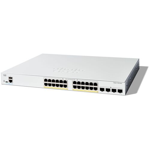 Cisco Catalyst 1300 Géré L2/L3 Gigabit Ethernet (10/100/1000) Connexion Ethernet, supportant l'alimentation via ce port (PoE) Gris
