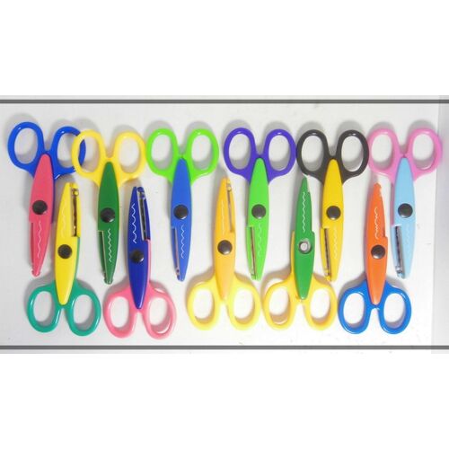Lot De 11 Ciseaux Cranteurs Pour Enfants