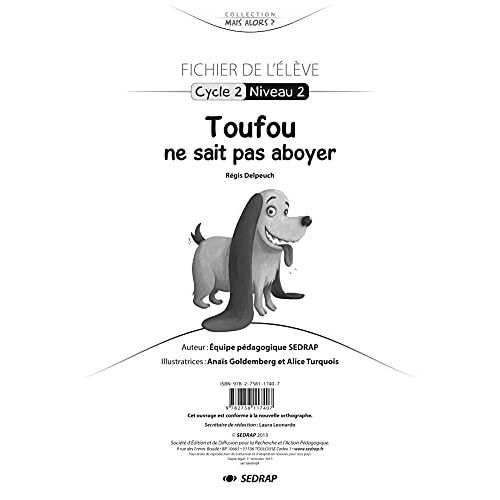Toufou Ne Sait Pas Aboyer - Fichier Cp