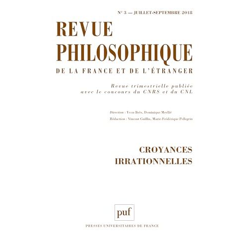 Revue Philosophique N.143 - Croyances Irrationnelles (Édition 2018)