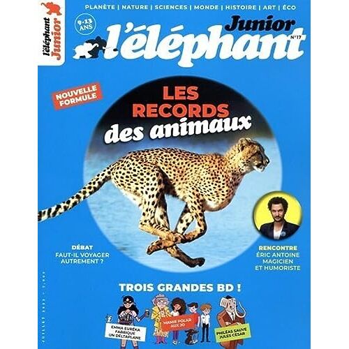 Elephant Junior N 17 Les Records Des Animaux