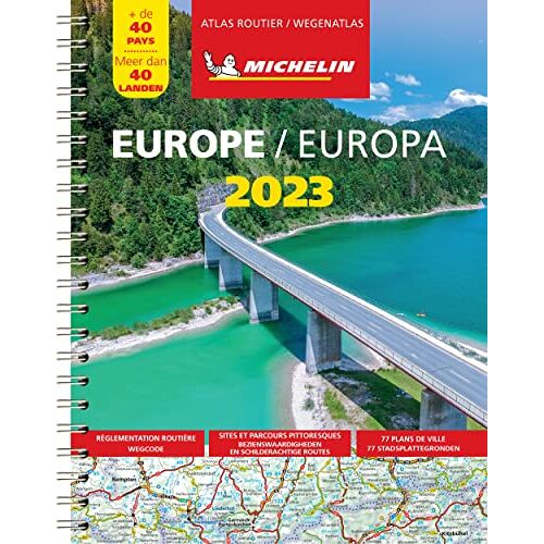 Europe 2023 - Atlas Routier Et Touristique