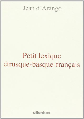 Petit Lexique Etrusco Basco Français