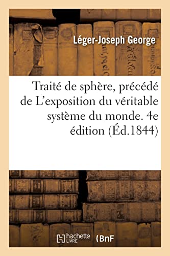 Traité De Sphère. 4e Édition